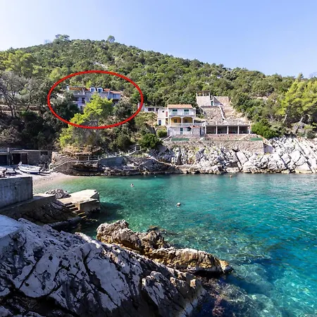 Apartment Seaside Secluded Apartments Cove Pobij, Hvar - 7506