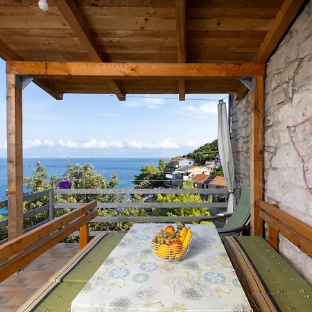 Seaside Secluded Cove Pobij, Hvar - 7506 Apartamento *