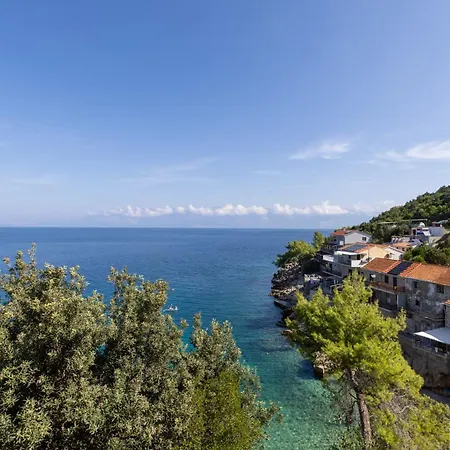 Seaside Secluded Cove Pobij, Hvar - 7506 Apartamento *